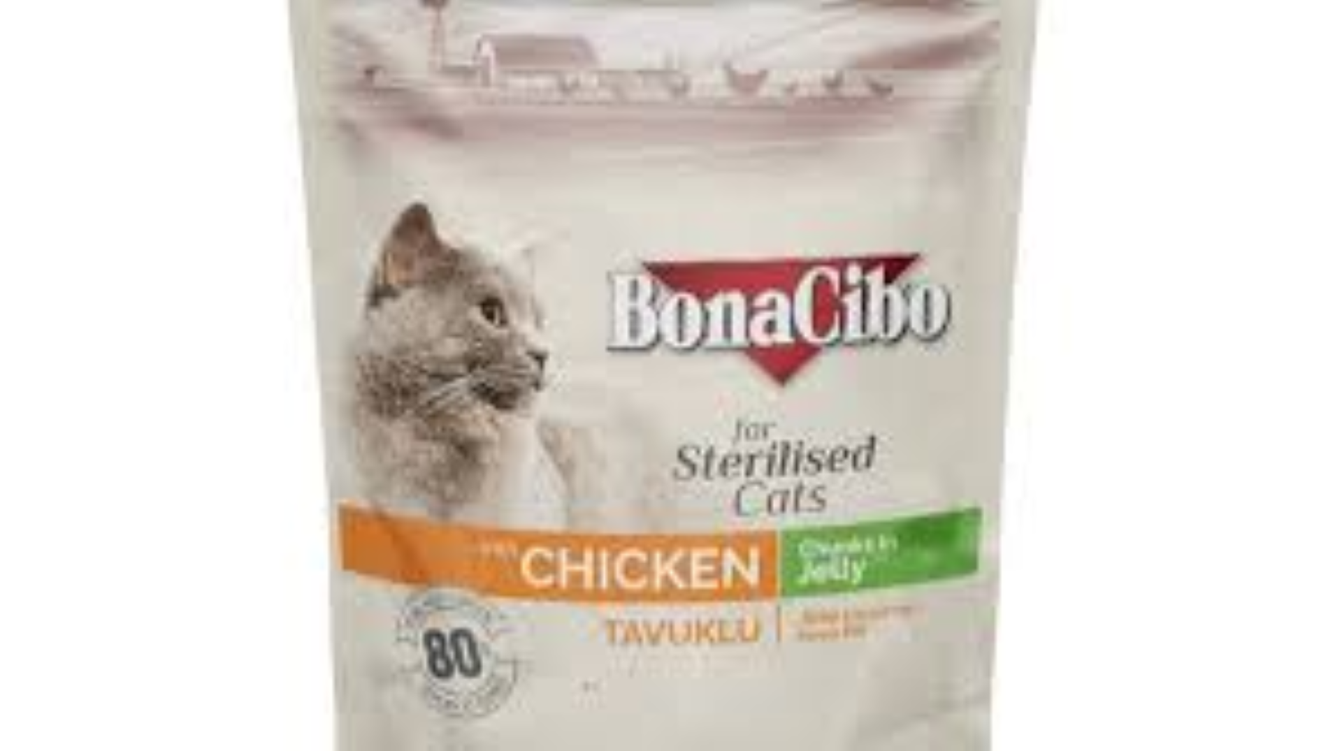 CHUCK POUCH ADULT CAT STERILISD 100G